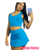 Conjunto Deportivo Falda Short Tela Suplex