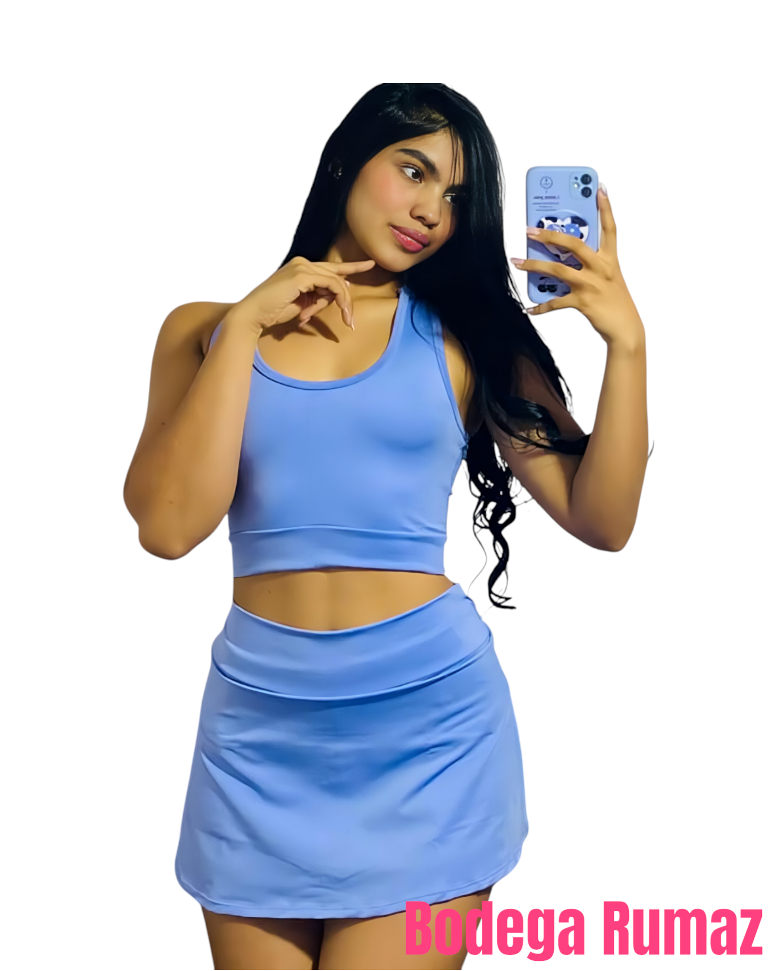 Conjunto Deportivo Falda Short Tela Suplex